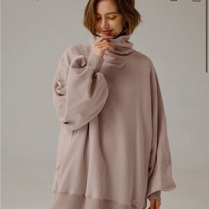 Women's Oversized light pink Sweater by NAP